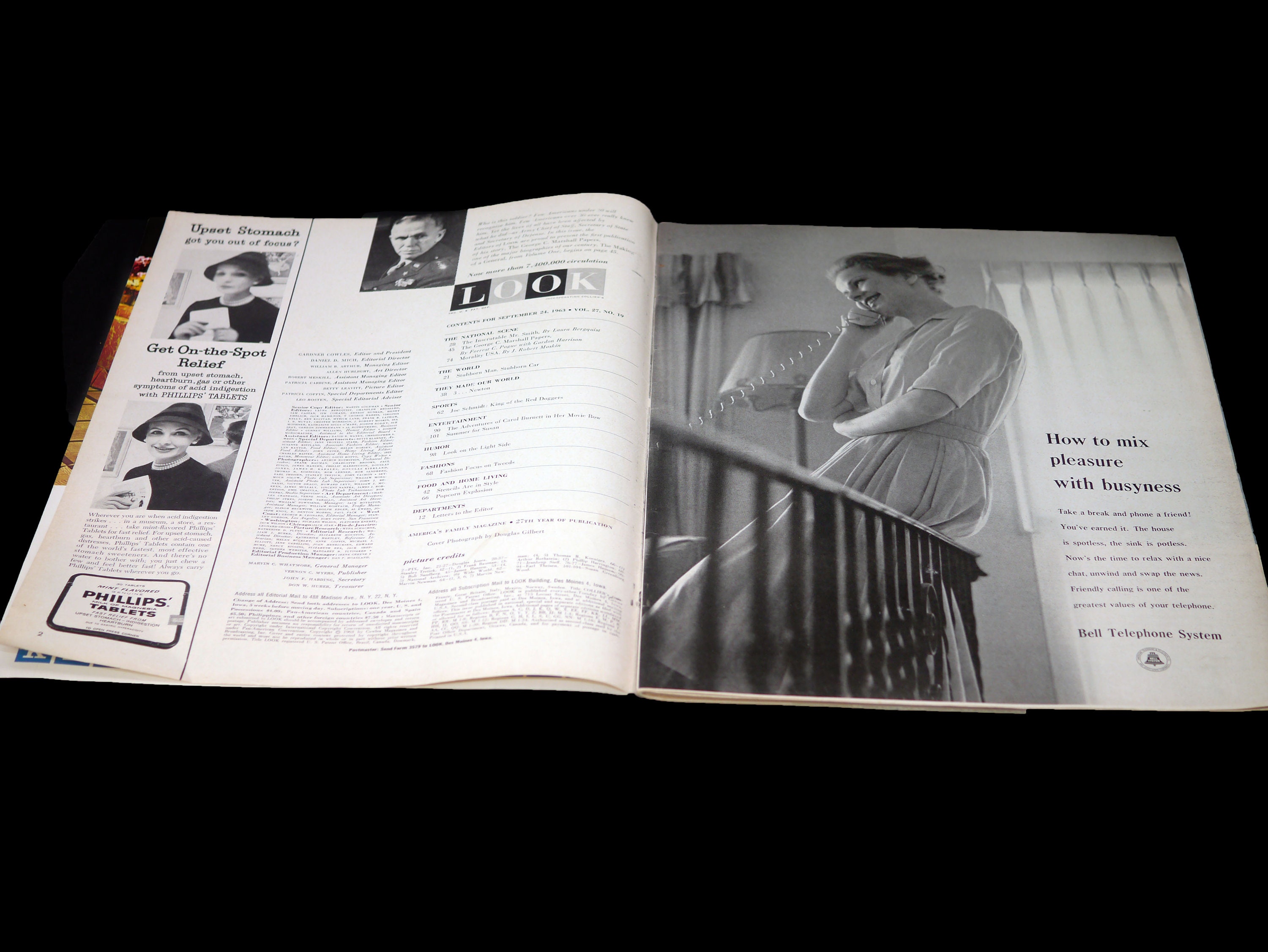 September 24 1963 Look Magazine Morality USA General Marshall ...