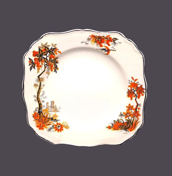 Vintage J&G Meakin Orange Grove Salad Plate: England - Etsy