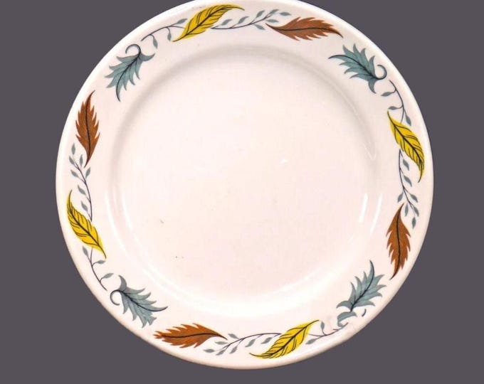 Vintage Grindley GRI296 salad plate. Duraline hotelware | restaurantware made in England.