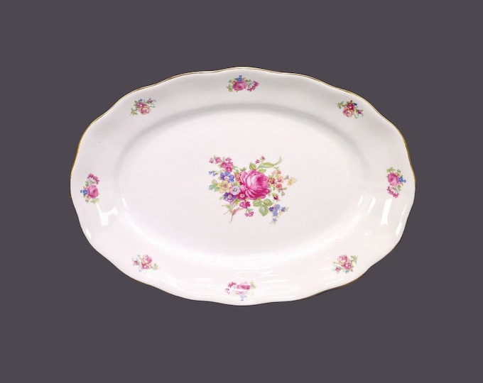 Favolina Karolina FAV2 Meissen Flower oval platter made in Poland.