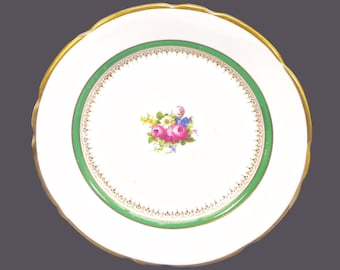 Vintage Royal Stafford 7409 bone china luncheon plate made in England.