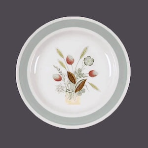 Vintage Wood & Sons Clovelly salad plate. Woods Ware made in England.