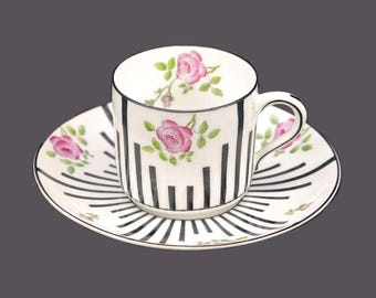 Antique Paragon Star China Co 5476 Demitasse cup and saucer set.