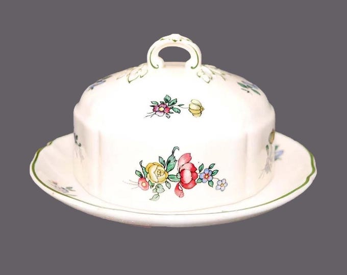 Villeroy & Boch Alt Strassburg round covered butter dish. Flaws (see below).