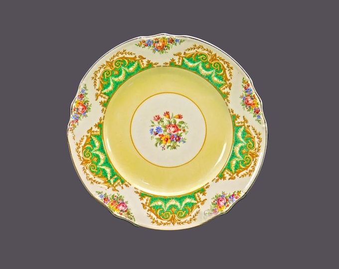 Antique art-nouveau period J&G Meakin Ambassador luncheon or small dinner plate made in England.