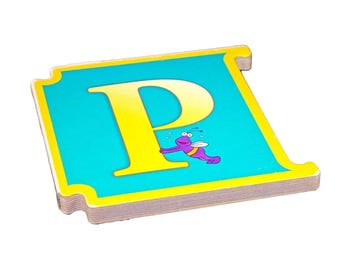 Sesame Street Letter P: Zoe's Purple Pants hard-cover book. Interlocking ABCs Muppets Reader's Digest Young Families.
