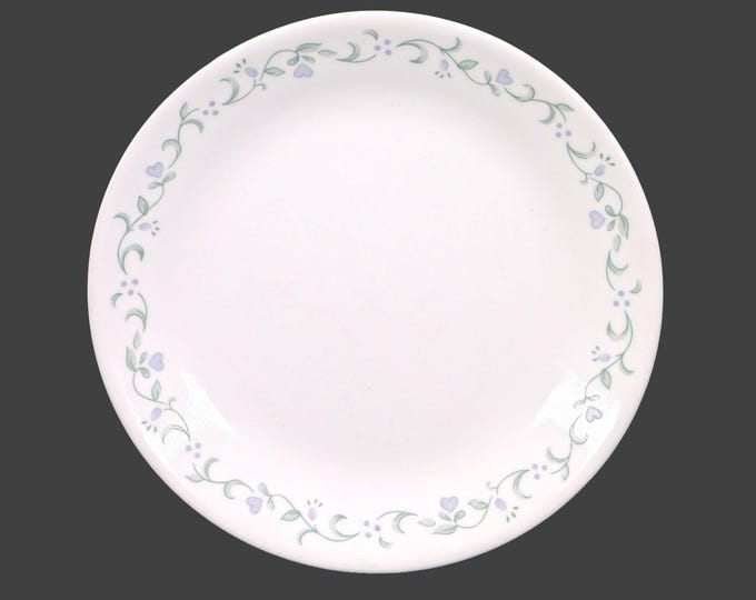 Vintage Corelle Country Cottage dinner plate. Vintage Corningware made in USA.