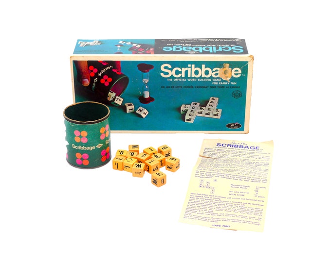 Scribbage board game published E.S. Lowe | Copp Clark 1968 as game 708. Incomplete (see below).