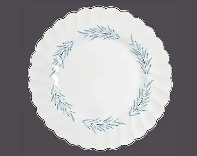 Myott Melody L611 salad plate. China-Lyke Fine White ironstone made in England. Sold individually.