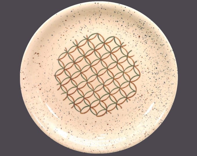 Metlox Vernon Kilns Heyday dinner plate. Vernonware made in USA. Sold individually.