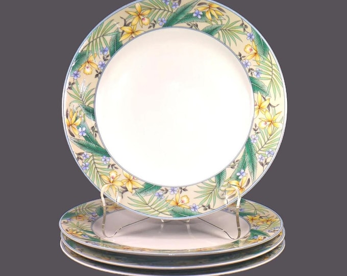 Four Christopher Stuart Polynesia Y0235 salad plates.