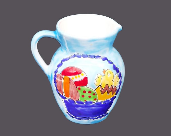 La Musa de Simone Easter-themed lemonade, iced-tea, kool-aid pitcher made in Italy.