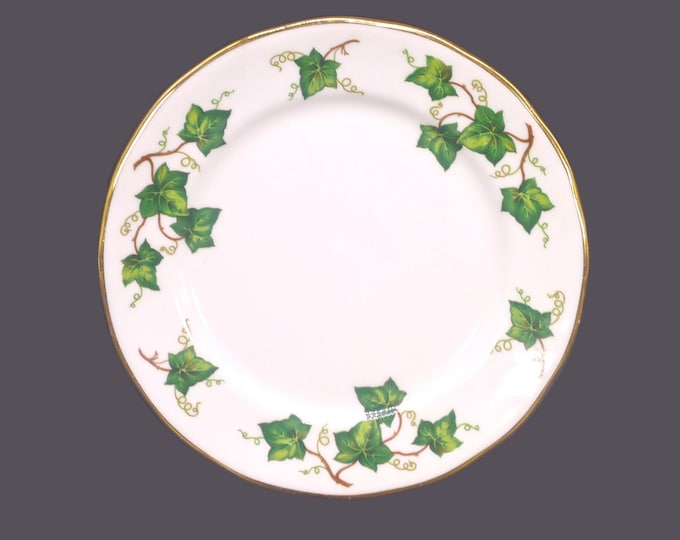 Colclough Ivy Leaf bread plate. Bone china made in England. Sold individually.