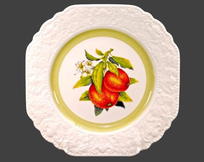 Lord Nelson Pottery LNE22 squared salad plate made in England.