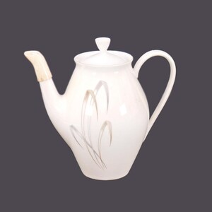 Vintage Mirella Porzellan-koffiepot: modern Duits aardewerk uit het midden van de eeuw
