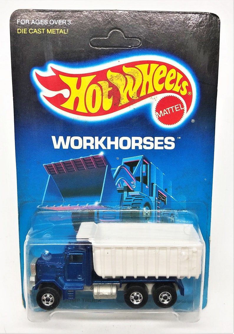 Vintage Hot Wheels PETERBILT DUMP TRUCK Collector 9550 Etsy