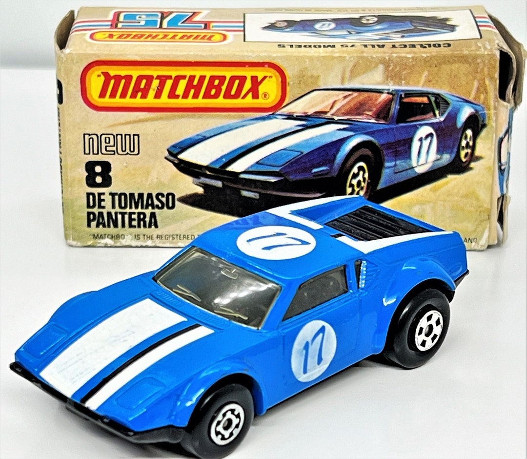 Vintage 1975 Matchbox Superfast No 8 DE TOMASO PANTERA - Etsy Polska