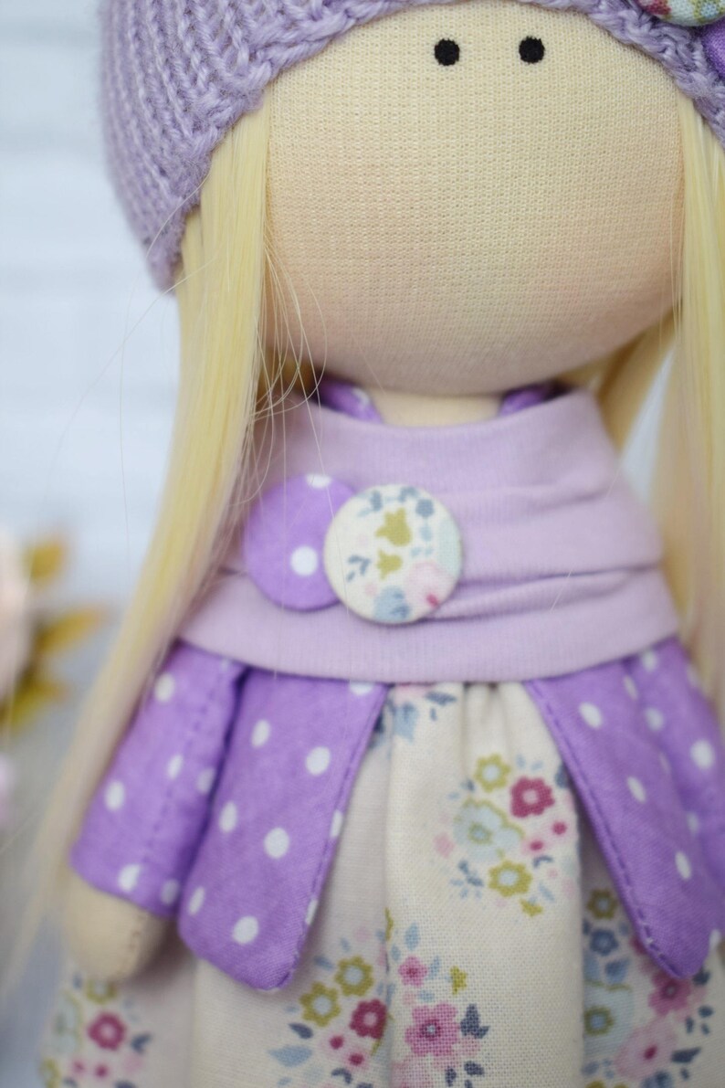 Textile Doll Baby Doll Cloth Doll Rag Doll Fabric Doll Etsy