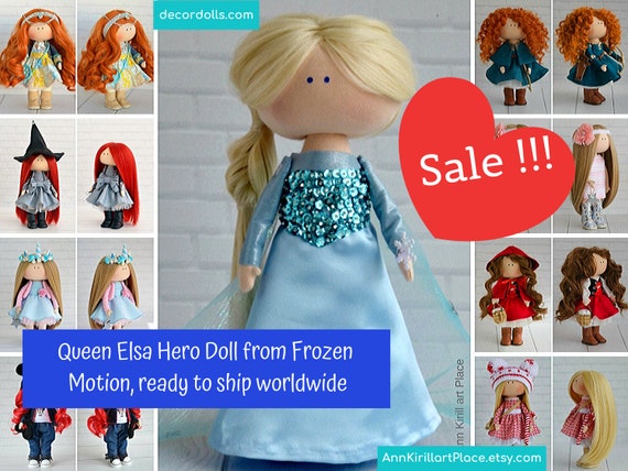elsa rag doll