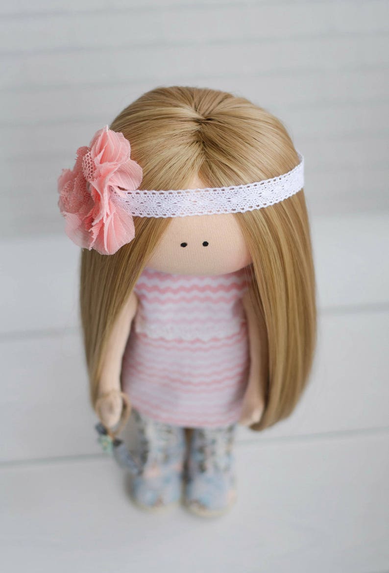 Removable Cloth Muñecas Fabric Doll Soft Rag Doll Textile Doll | Etsy