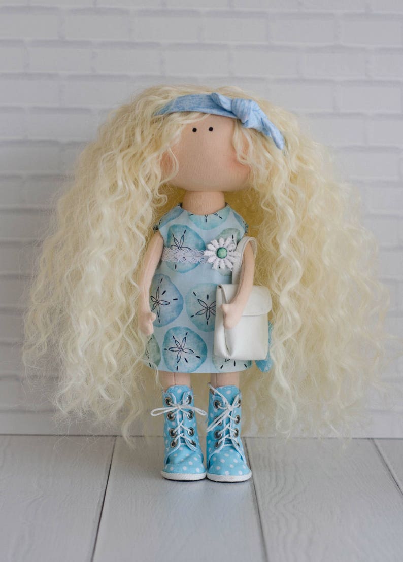 Decor Doll Art Cloth Doll Fabric Doll Soft Muñecas Rag Doll Etsy