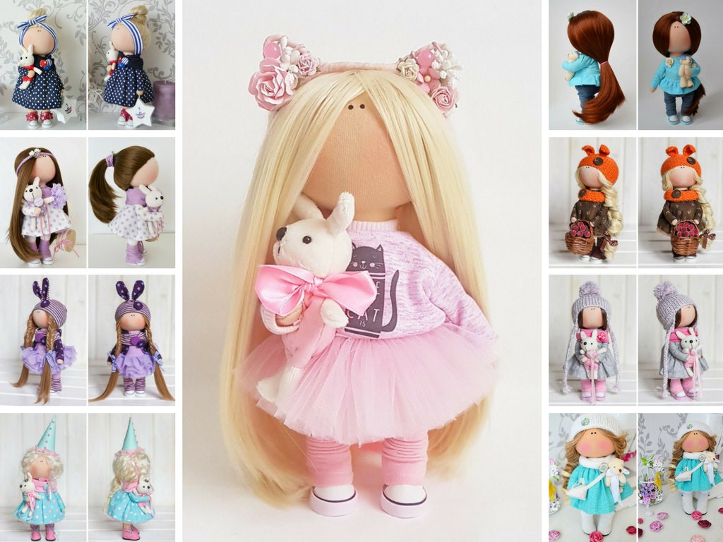Puppen Interior doll Tilda doll Handmade doll Bonita doll | Etsy