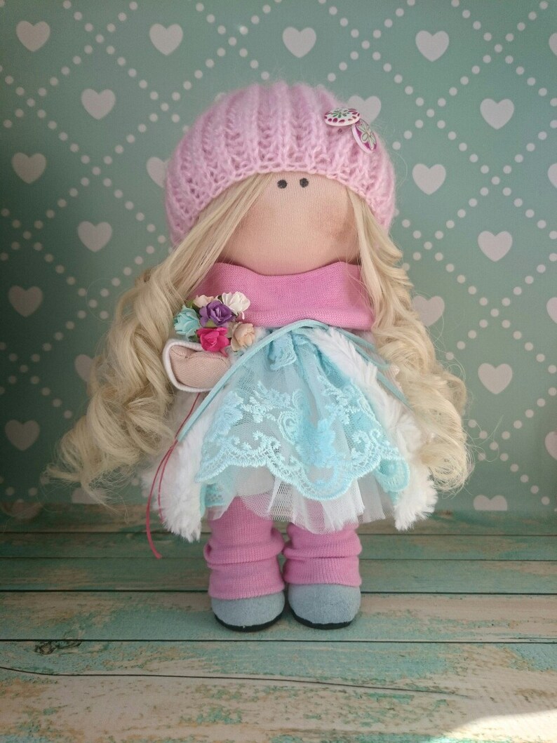 Bambole di stoffa Tilda doll Rag doll Fabric doll Handmade | Etsy