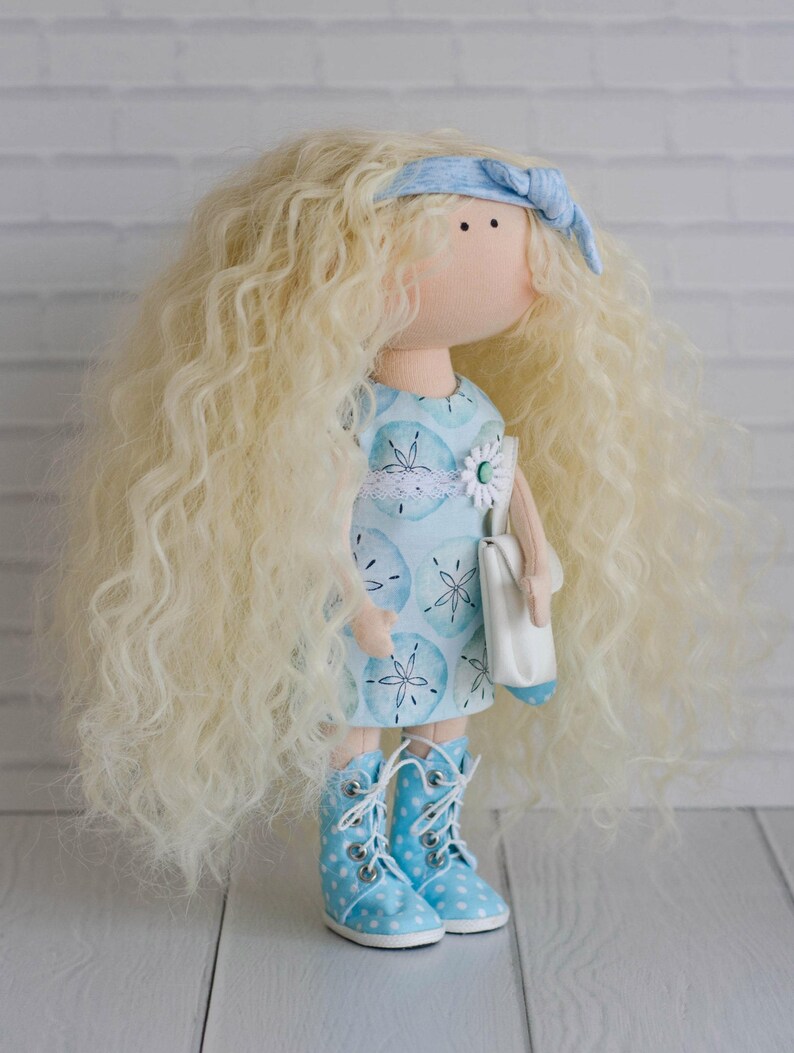 Decor Doll Art Cloth Doll Fabric Doll Soft Muñecas Rag Doll Etsy