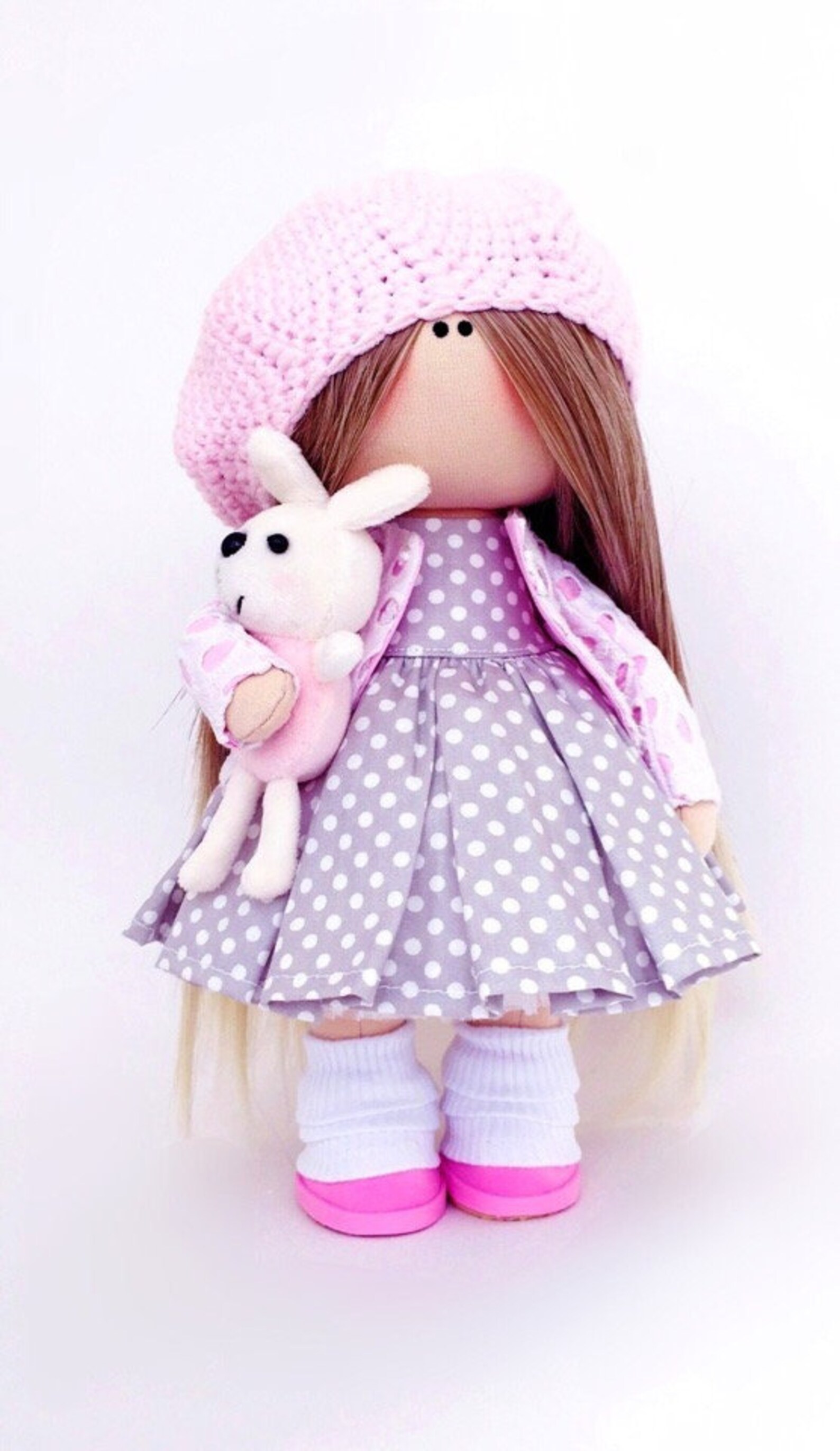 Fabric Baby Doll Nursery Textile Doll Original Love Gift Etsy