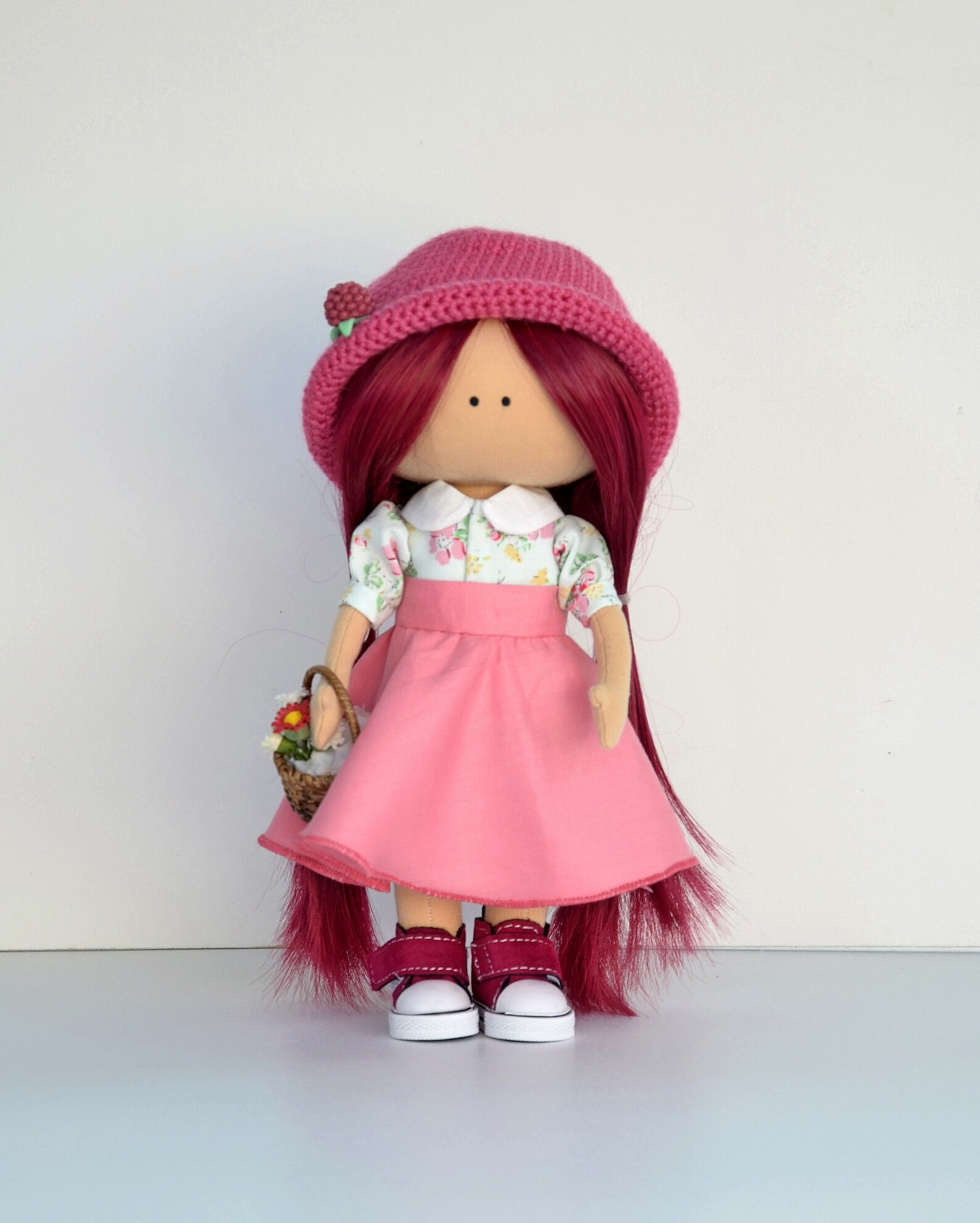 Soft Cloth Doll Fabric Rag Doll Poupée Bambole Di Stoffa Etsy