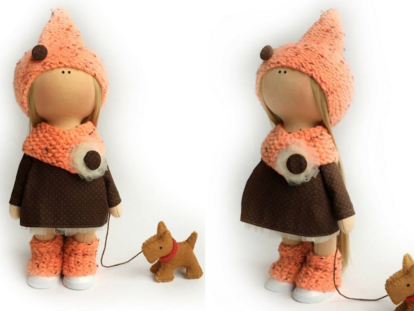 Rag Doll Muñecas Blue Textile Doll Baby Room Nursery Doll Etsy