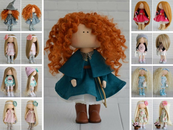 disney merida soft doll
