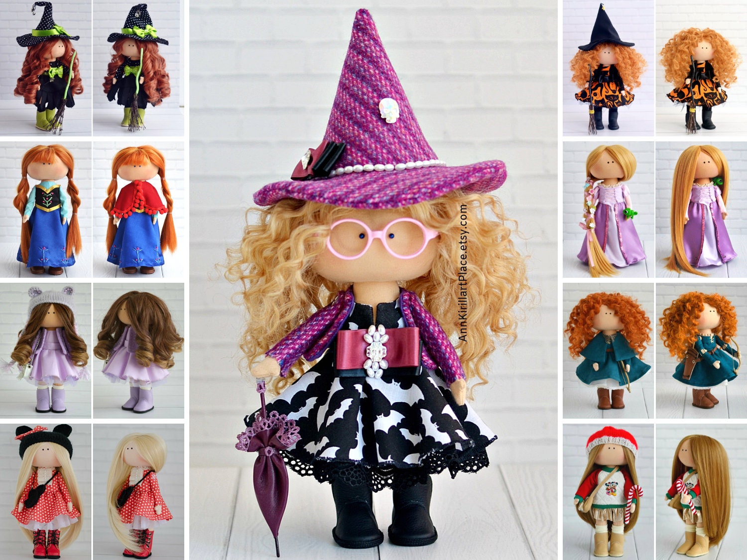 Witch Magic Doll Sorceress Nursery Baby Doll Fairy Custom ...