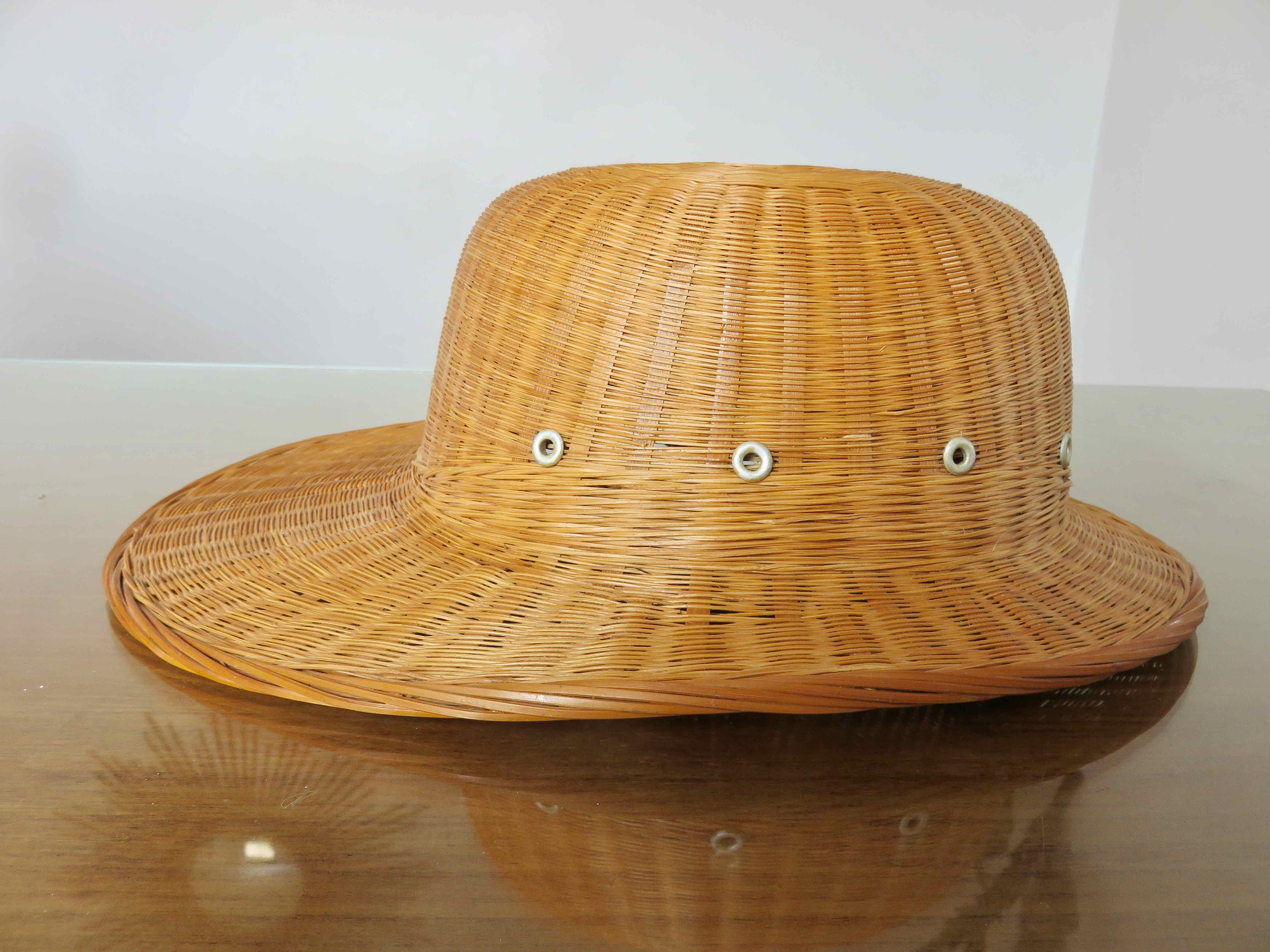 Safari Pith Helmet White Flock Hat Costume Accessory Safari Pith Helmet White Flock Hat Costume Accessory