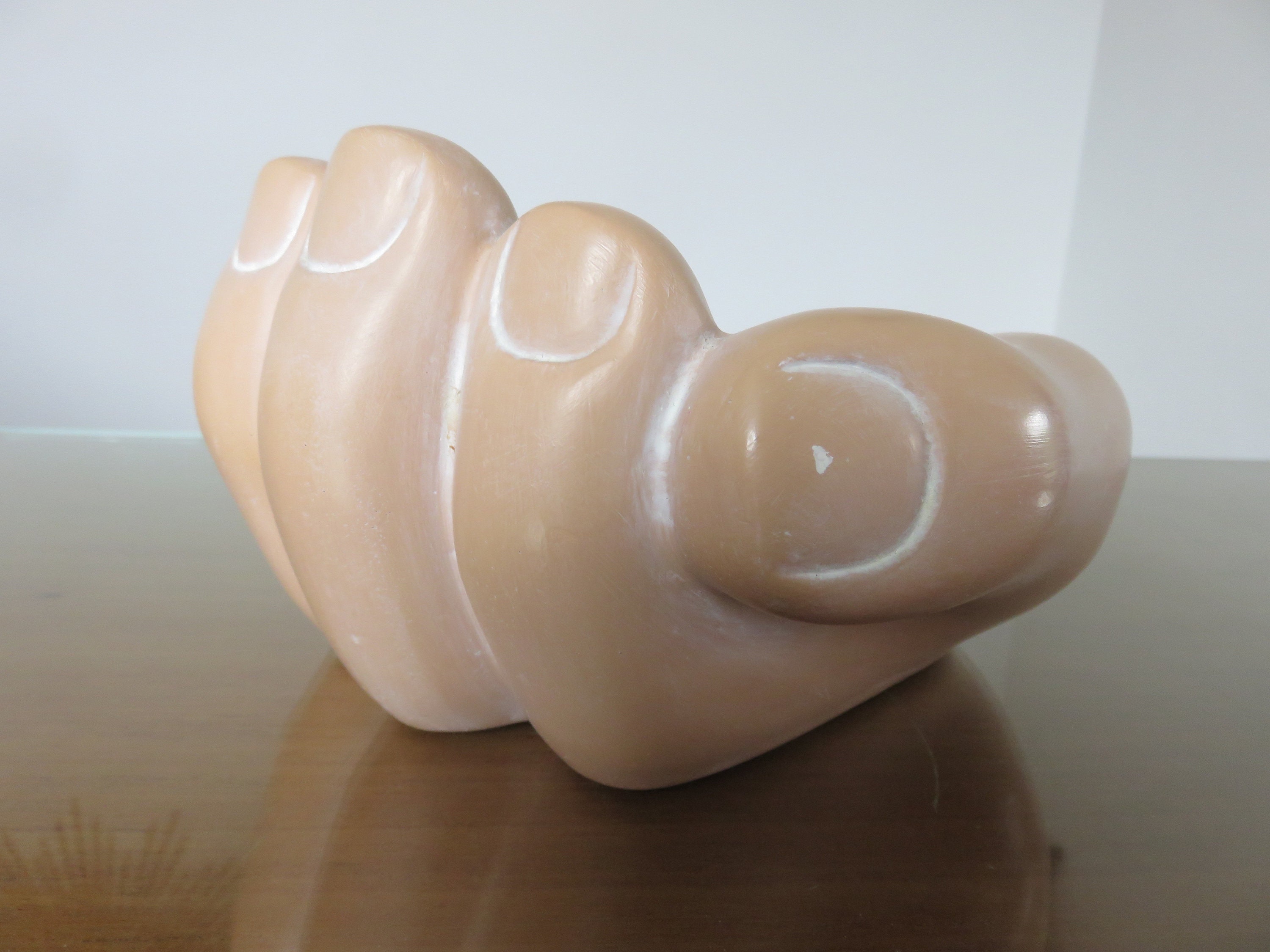 Rare Vide Poche, en Forme de Main, Céramique Mid Century 1950 1960 50's 60's French Vintage Ceramic 