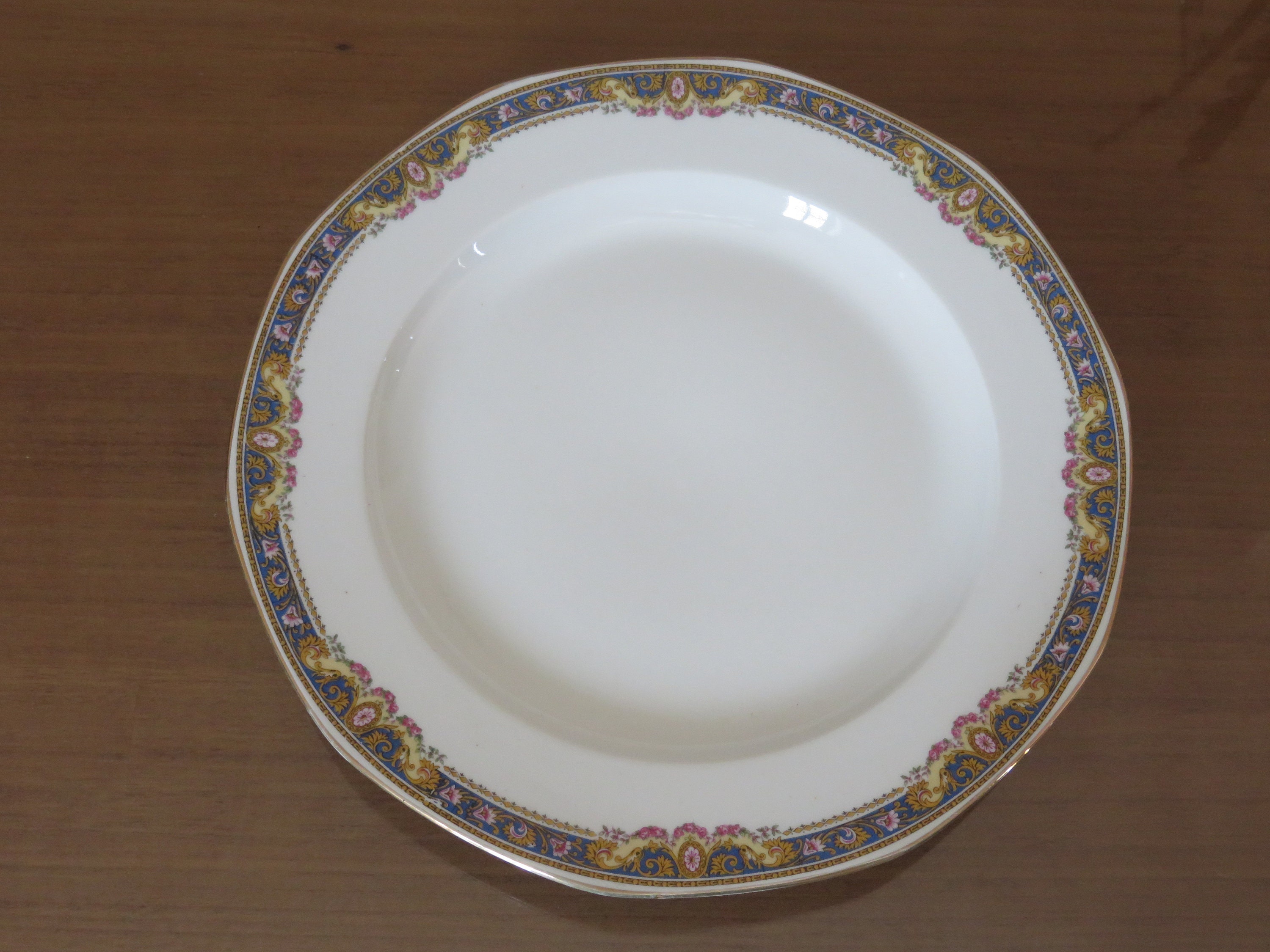 Grand Plat, Jean Boyer, Porcelaine de Limoges, France 1920 20's Old Vintage French Porcelain