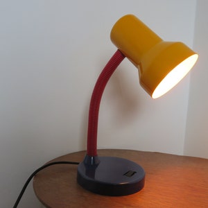 80s primary color lamp 1980 80&#39;s era Memphis, Sottsass, vintage lamp