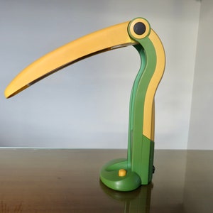 "TOUCAN" lamp by H.T. HUANG for LENOIR 1980 80's vintage tucan lamp