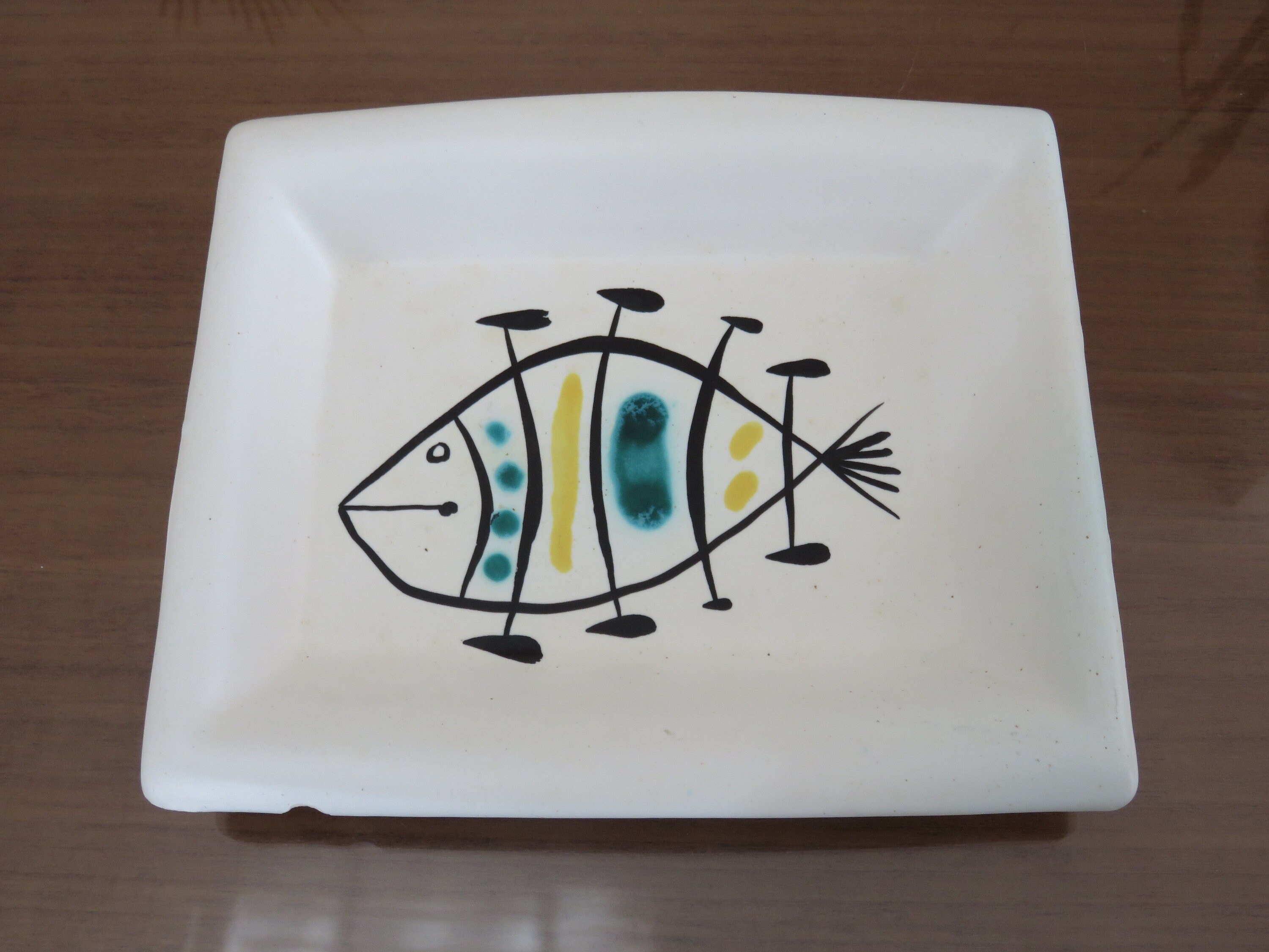 Grand Vide Poche Roger Capron Vallauris France Signé 1950 1960 50's 60's Mid Century Vintage French