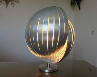 Rare Henri MATHIEU lamp, first edition, mid century 1960 60's French vintage designer lamp