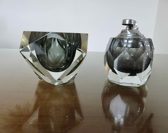 ムラーノ ソンメルソ Flavio Poli ヴィンテージ 灰皿 Vintage MURANO