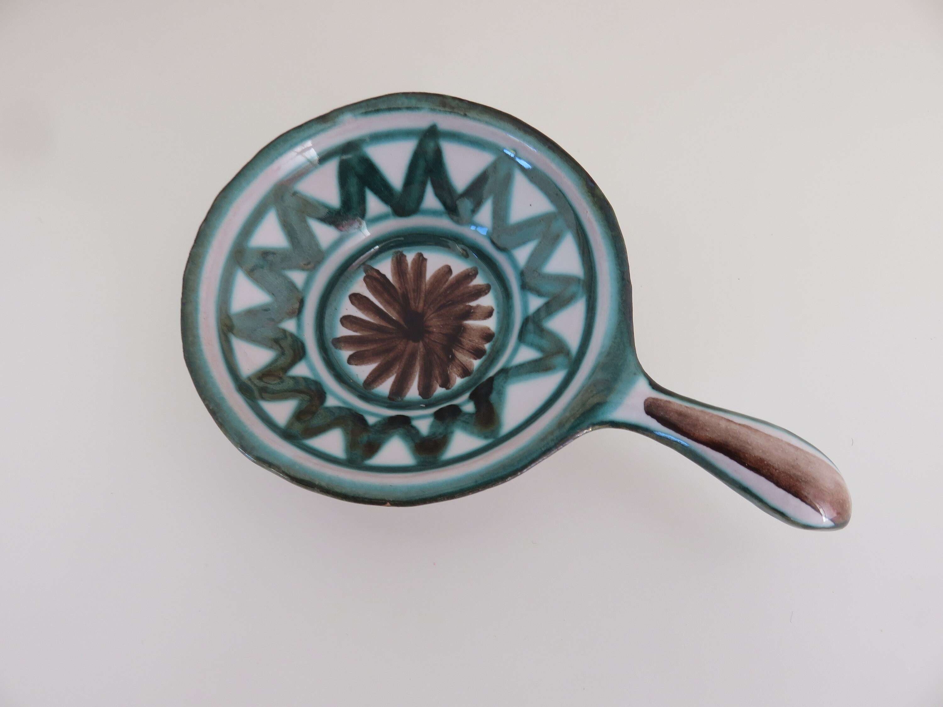 Robert Picault, Rare Miniature en Céramique Émaillée, Signée Mid Century 1950 1960 50's 60's Vintage