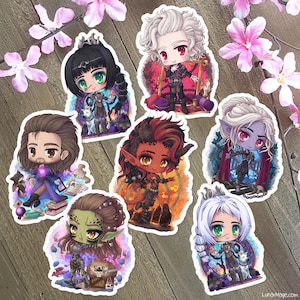 Baldur&#39;s Gate 3 Stickers