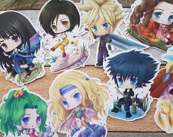 Stickers série Final Fantasy - Plus de modèles dans la liste !