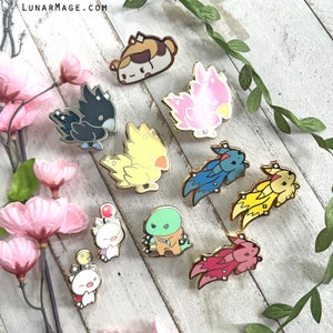 Final Fantasy Creature Hard Enamel Pins