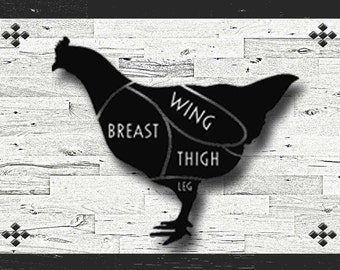 /"BUTCHERS CUTS 635 LAMB/" Metal Sign Meat No Enamel Cooking Kitchen