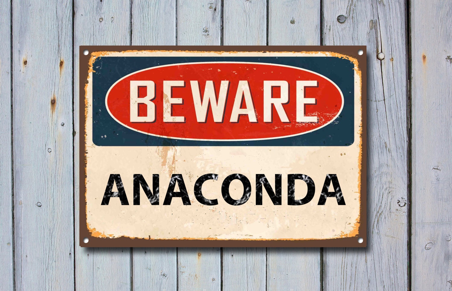Beware Anaconda