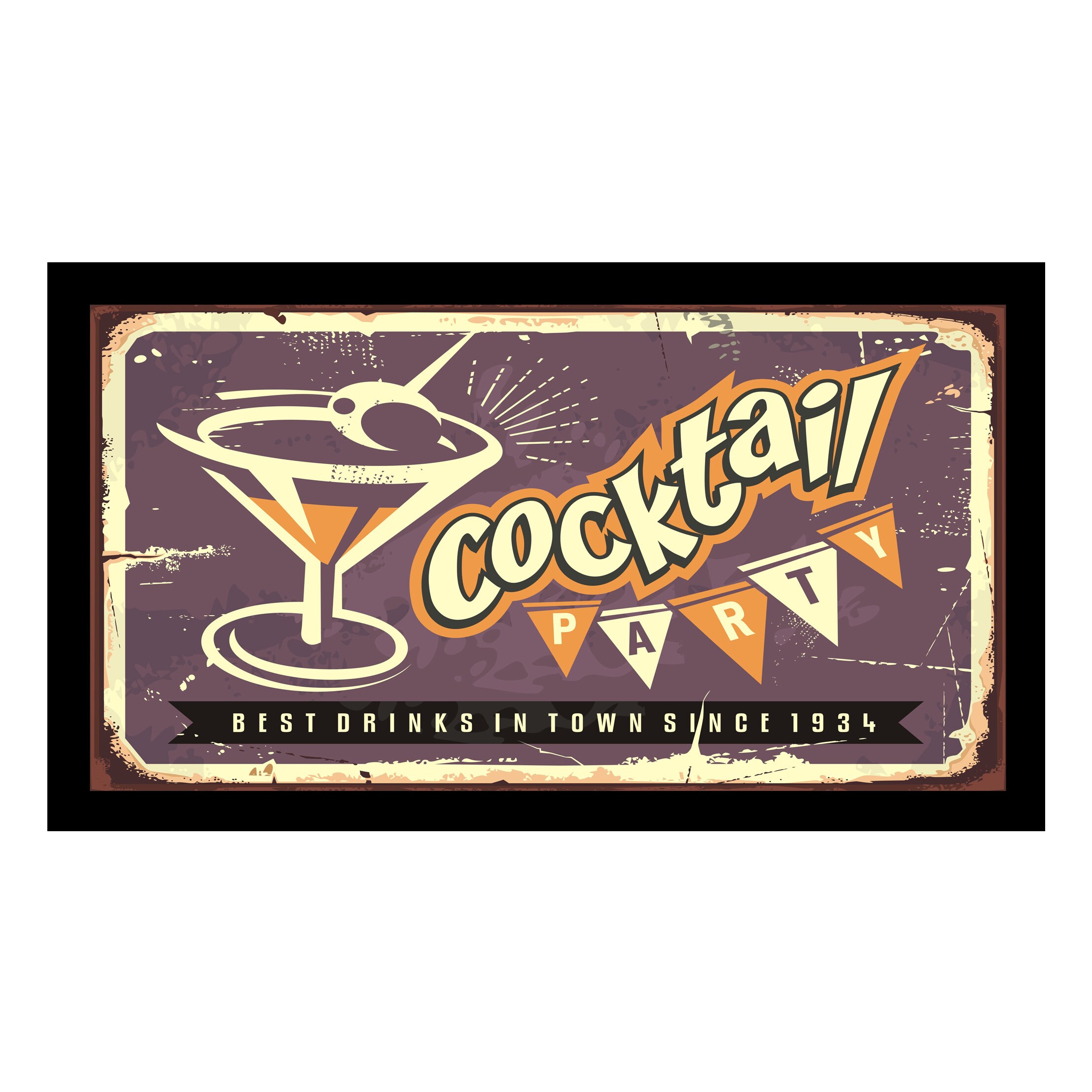 Cocktail Party Bar Runner Bar Mat Bar Ware Bar Decor Spill