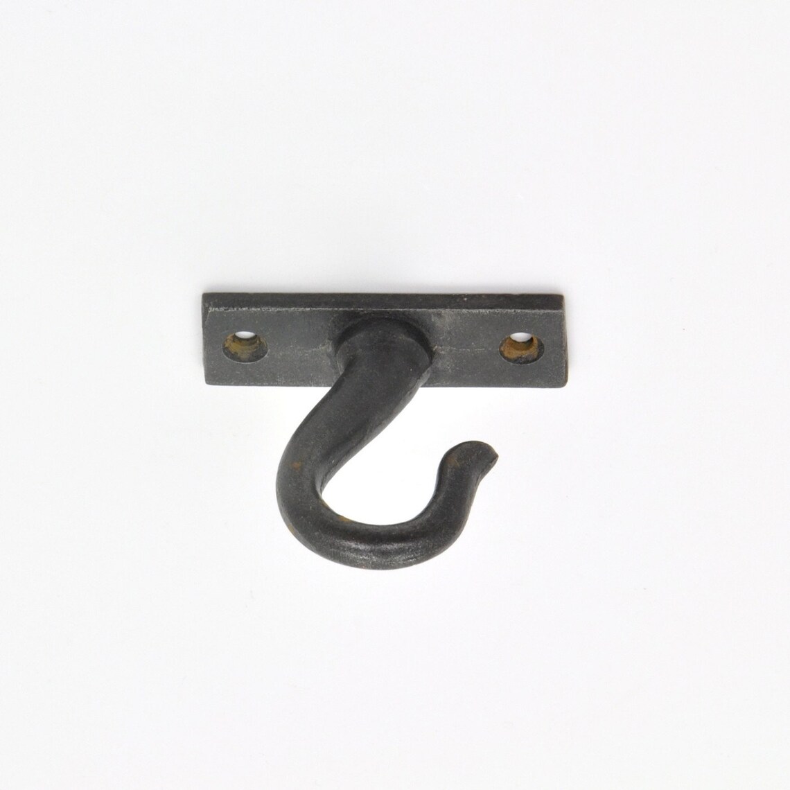 Simple Underneath Ironmongery Coat Hook Hooks Wall Mounted Etsy