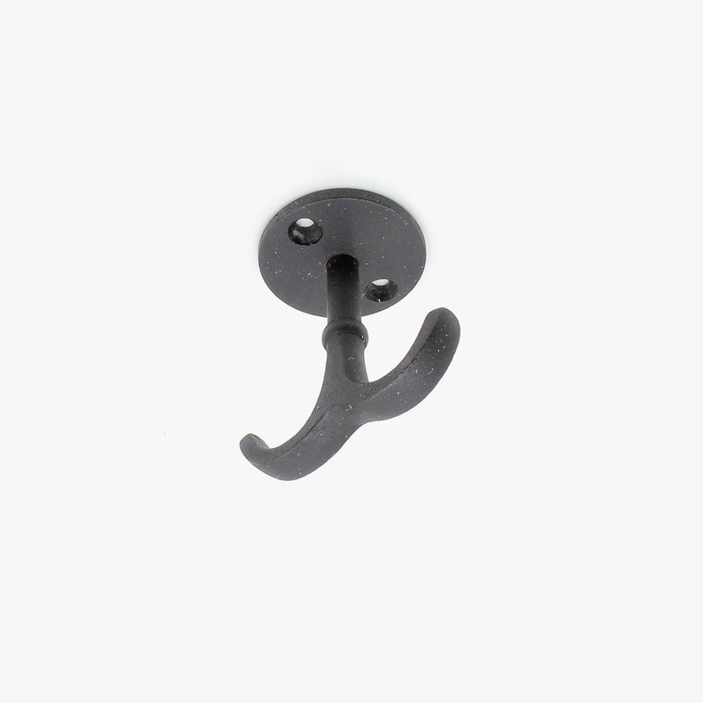 Under Bar or Shelf Hook Solid Brass Underneath Coat Hook Hooks Etsy